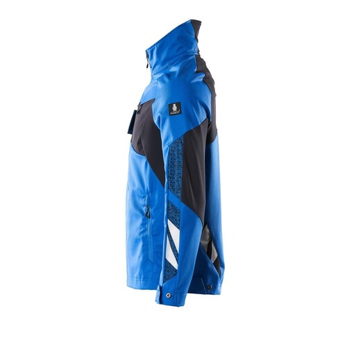 Jacke, Stretch-Einsätze Arbeitsjacke /  Gr. L, Azurblau/Schwarzblau Produktbild Additional View 1 L