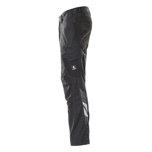 Hose mit Knietaschen, Stretch-Einsätze  / Gr. 90C56, Schwarz Produktbild Additional View 1 L
