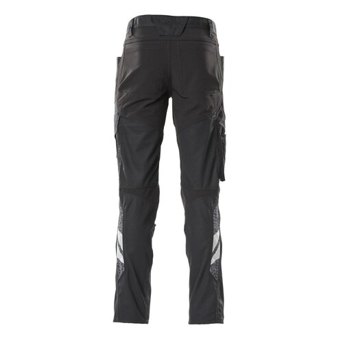 Hose mit Knietaschen, Stretch-Einsätze  / Gr. 90C56, Schwarz Produktbild Additional View 2 L
