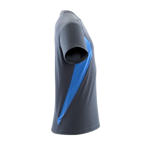 T-Shirt, moderne Passform / Gr. XS ONE,  Schwarzblau/Azurblau Produktbild Additional View 3 L