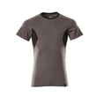 T-Shirt, moderne Passform / Gr. M  ONE,  Dunkelanthrazit/Schwarz Produktbild