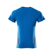 T-Shirt, moderne Passform / Gr. L  ONE,  Azurblau/Schwarzblau Produktbild Additional View 1 S