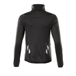 Fleecepullover mit Reißverschluss,  Damen Microfleecejacke / Gr. S,  Dunkelanthrazit/Schwarz Produktbild Additional View 2 S