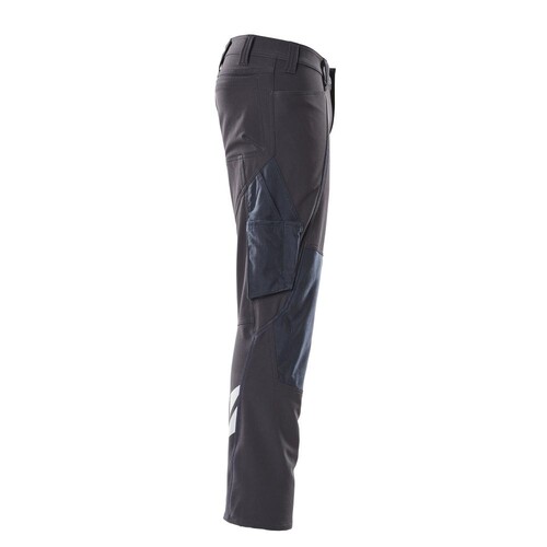 Hose, Knietaschen, Stretch / Gr. 82C52,  Schwarzblau Produktbild Additional View 3 L