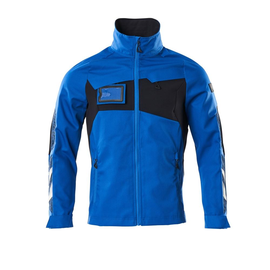 Jacke, Stretch-Einsätze Arbeitsjacke /  Gr. XS, Azurblau/Schwarzblau Produktbild