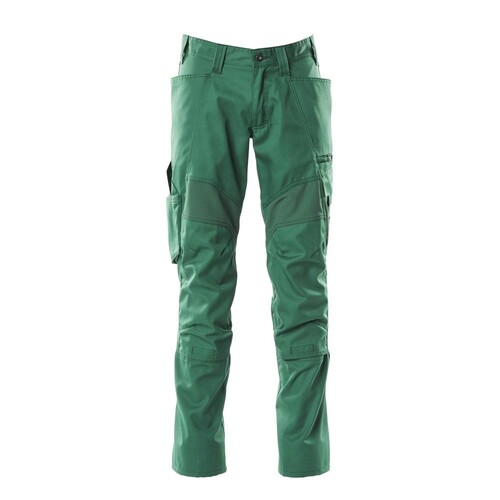 Hose mit Knietaschen, Stretch-Einsätze  / Gr. 76C46, Grün Produktbild