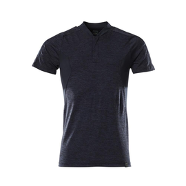 Polo-Shirt, COOLMAX®PRO,moderne  Passform / Gr. M  ONE, Schwarzblau  meliert Produktbild