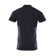 Polo-Shirt, COOLMAX®PRO,moderne  Passform / Gr. L  ONE, Schwarzblau  meliert Produktbild Additional View 1 S