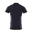 Polo-Shirt, COOLMAX®PRO,moderne  Passform / Gr. XS ONE, Schwarzblau  meliert Produktbild Additional View 1 S