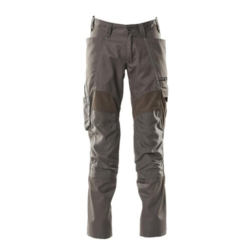 Hose mit Knietaschen, Stretch-Einsätze  / Gr. 82C47, Dunkelanthrazit Produktbild