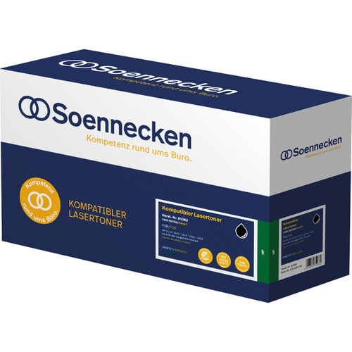 Soennecken Toner 81062 wie HP CB540A 125A schwarz Produktbild Front View L