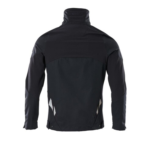 Jacke, Stretch-Einsätze Arbeitsjacke /  Gr. L, Schwarzblau Produktbild Additional View 2 L