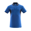Polo-Shirt, moderne Passform / Gr. L ONE, Azurblau/Schwarzblau Produktbild