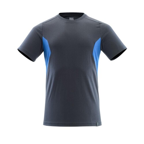 T-Shirt, moderne Passform / Gr. M  ONE,  Schwarzblau/Azurblau Produktbild
