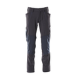 Hose, Knietaschen, Stretch / Gr. 82C60,  Schwarzblau Produktbild