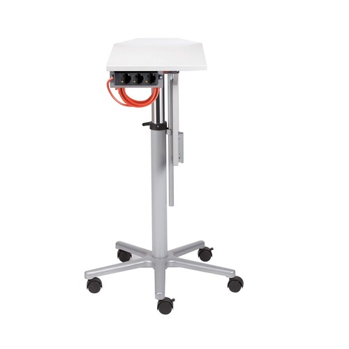 Beamertisch MAULpro höhenverstellbar 61x68x73,5-120cm grau Maul 93330-82 inklusive Zubehör Produktbild Additional View 3 L