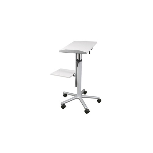 Beamertisch MAULpro höhenverstellbar 61x68x73,5-120cm grau Maul 93330-82 inklusive Zubehör Produktbild Additional View 1 L