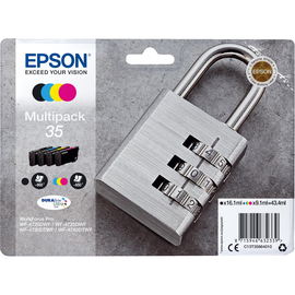 Epson Tintenpatrone C13T35864010 35 sw/c/m/y 4 St./Pack. (PACK=4 STÜCK) Produktbild