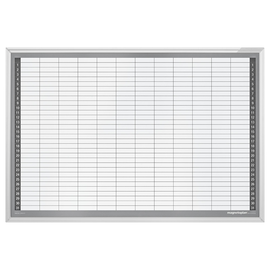 Monatsplaner CC 92x62,5cm Qerformat weiß magnetisch Magnetoplan 1249512S Produktbild