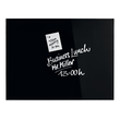 Glas-Magnetboard Design 80x60cm tief-schwarz Magnetoplan 13403012 Produktbild