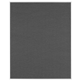 Textil-Pinnwand mit Aluminiumrahmen 150x120cm grau Magnetoplan 11008B01 Produktbild