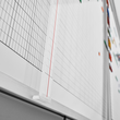 Aktivitätenplaner für 80 Personen 7-Tage Woche 200x100cm Magnetoplan 3707255 magnethaftend beschriftbar weiß Produktbild Additional View 4 S