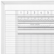 Aktivitätenplaner für 80 Personen 7-Tage Woche 200x100cm Magnetoplan 3707255 magnethaftend beschriftbar weiß Produktbild Additional View 6 S