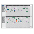 Jahresplaner 121,5x91,5cm weiß magnetisch Magnetoplan 1241212S Produktbild Additional View 3 S