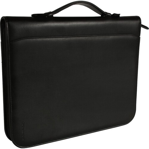 Soennecken Schreibmappe Essen 5164 Griff Lederimitat schwarz Produktbild Additional View 2 L