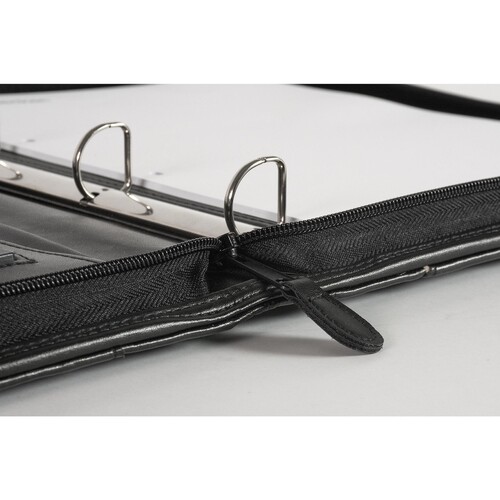 Soennecken Schreibmappe Essen 5164 Griff Lederimitat schwarz Produktbild Additional View 6 L