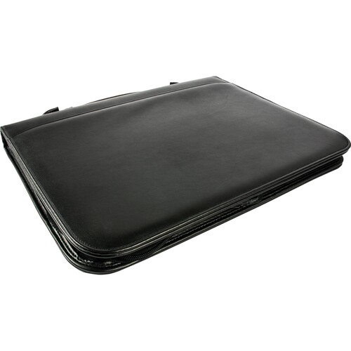 Soennecken Schreibmappe Essen 5164 Griff Lederimitat schwarz Produktbild Additional View 3 L
