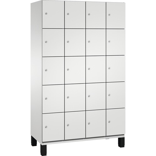 C+P Fächerschrank 4510440S10018 Füße 20Fächer B1200mm lgr/lgr Produktbild Front View L