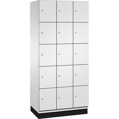 C+P Fächerschrank 4510430S10010 Sockel 15Fächer B900mm lgr/lgr Produktbild Front View L