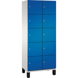 C+P Fächerschrank 4510422S10018 Füße 10Fächer B800mm lgr/ebl Produktbild