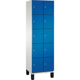 C+P Fächerschrank 4510420S10020 Füße 10Fächer B600mm lgr/ebl Produktbild