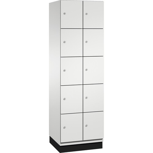 C+P Fächerschrank 4510420S10010 Sockel 10Fächer B600mm lgr/lgr Produktbild Front View L