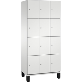 C+P Fächerschrank 4510330S10017 Füße 12Fächer B900mm lgr/lgr Produktbild