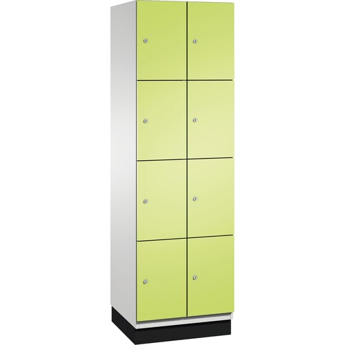 C+P Fächerschrank 4510320S10012 Sockel 8Fächer B600mm lgr/vgn Produktbild Front View L