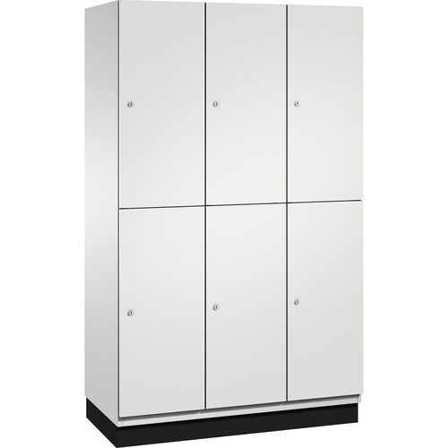 C+P Doppelstockspind 4510132S10013 Sockel 6Fächer B1200mm lgr/lgr Produktbild Front View L