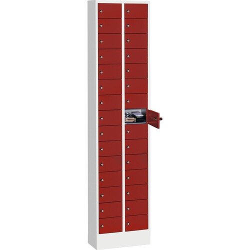 C+P Fachschrank 80700201S10011 30Fächer lgr/rrt Produktbild Front View L