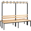 C+P Garderobenbank  8052200S10001 1650x1960x756mm sgr Produktbild