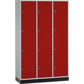 C+P Schließf.schrank 8470302S10019 12Fächer 1950x1220x500mm lgr/rrt Produktbild