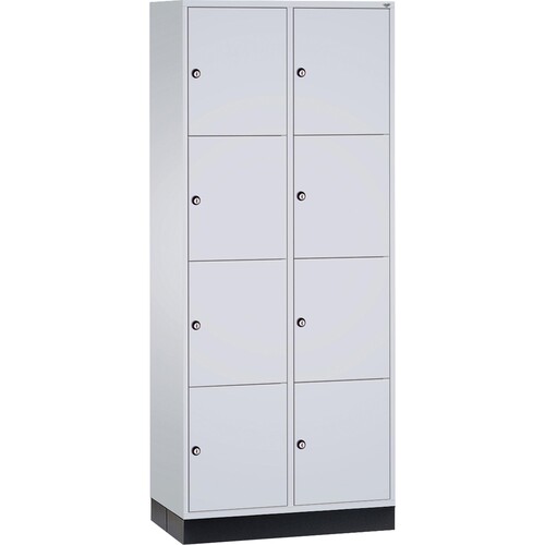 C+P Schließf.schrank 8470202S10003 8Fächer 1950x820x500mm lgr/lgr Produktbild Front View L