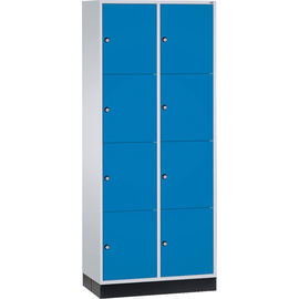 C+P Schließf.schrank 8470202S10000 8Fächer 1950x820x500mm lgr/lbl Produktbild
