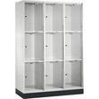 C+P Schließf.schrank 8370A302S10007 Acrylglastüren 1750x1220x500mm lgr Produktbild