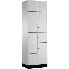 C+P Schließf.schrank 8670201S10011 12Fächer 1950x620x500mm lgr/lgr Produktbild