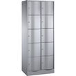 C+P Schließf.schrank 8570272S10711 10Fächer 1950x770x540mm wsalu/wsalu Produktbild
