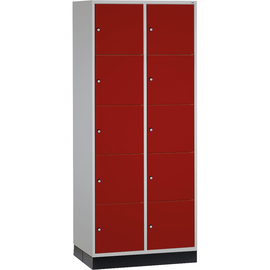C+P Schließf.schrank 8570203S10003 10Fächer 1950x820x600mm lgr/rrt Produktbild