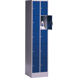 C+P Schließf.schrank 8570201S10001 10Fächer 1950x620x500mm lgr/ebl Produktbild