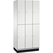 C+P Doppelstockspind 4510130S10019 Sockel 6Fächer B900mm lgr/lgr Produktbild